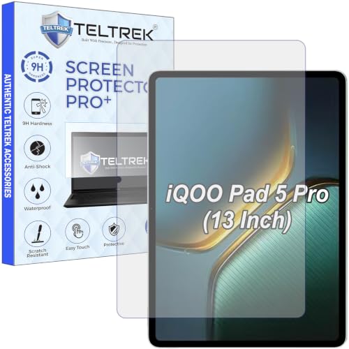 Image of Screen Guard Compatible With Vivo iQOO Pad5 Pro /iQOO Pad 5 Pro Tab (13 inch Inch Tablet) Flexible Fiber Screenguard Not a Tempered Glass Screen Protector
