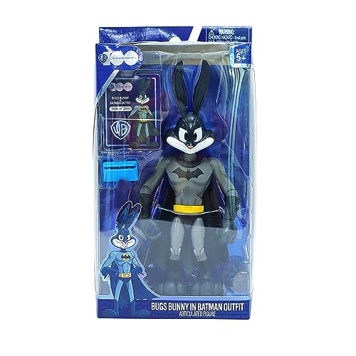 Warner Bros - Boneco Articulado Bugs Bunny In Batman Outfit
