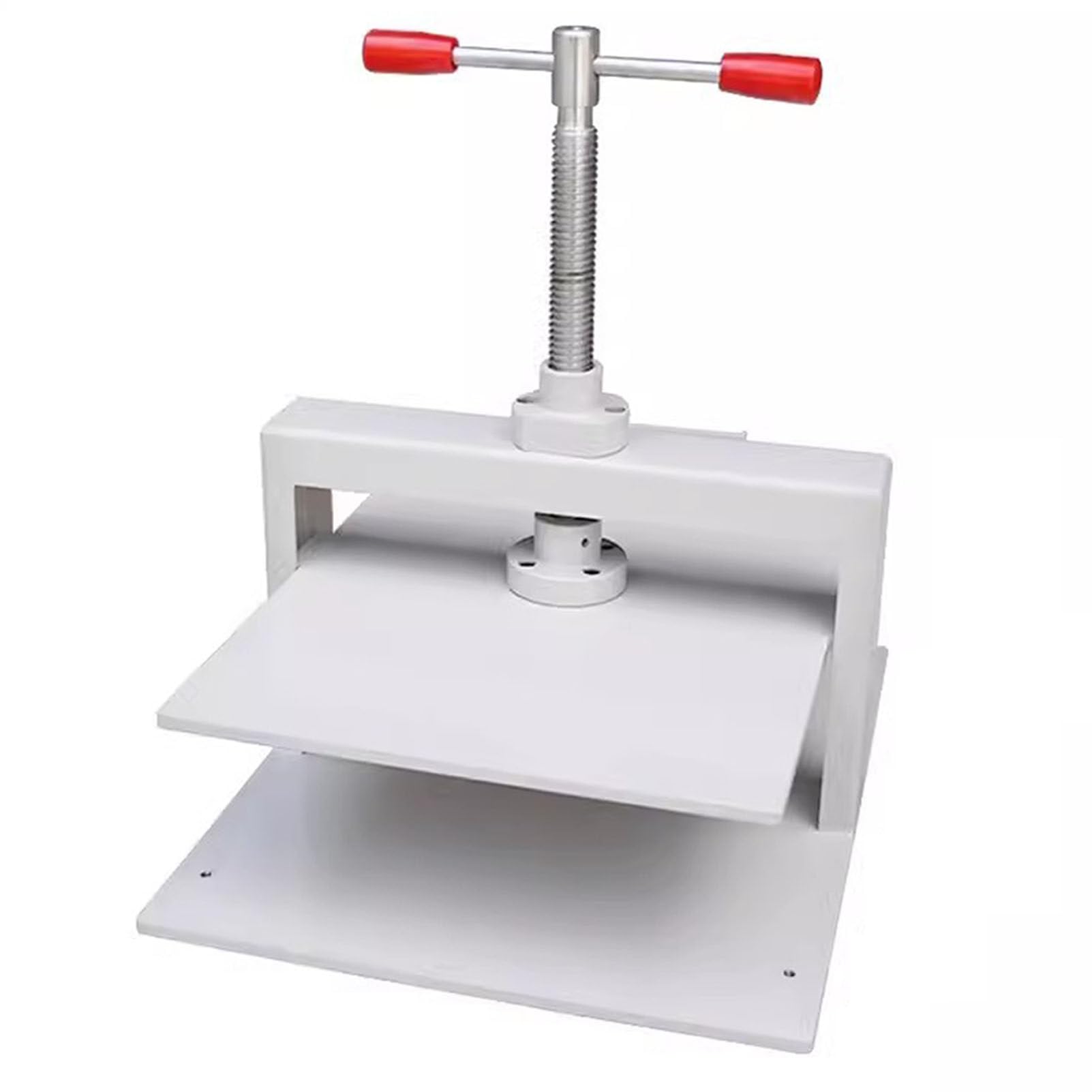 Máquina de prensado de Papel Manual, Papel Plano para álbumes de Recibos, Papel tamaño A3, Prensa Pesada, encuadernadora de Acero, Prensa de encuadernación, Tornillo, aplanamiento de Libros