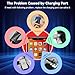Olivechard for iPhone 14 Pro Max Lightning Charging Port Replacement (Space Black) USB Dock Connector Flex Cable Assembly Includes Waterproof Tape & Tool Kit for A2651, A2894, A2895, A2896