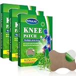 MYMULIKE Knee Pain Relief Patches, 90 Count Heat Patch for Neck and Shoulder, Natural Wormwood Herbal Relief Patches, Relieves Muscle Soreness for Lumbar Spine Knee Pain Patches