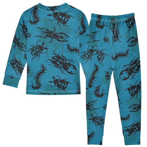 Bugs Pajamas Long Sleeve Sleepwear 2-Piece Pajama Set