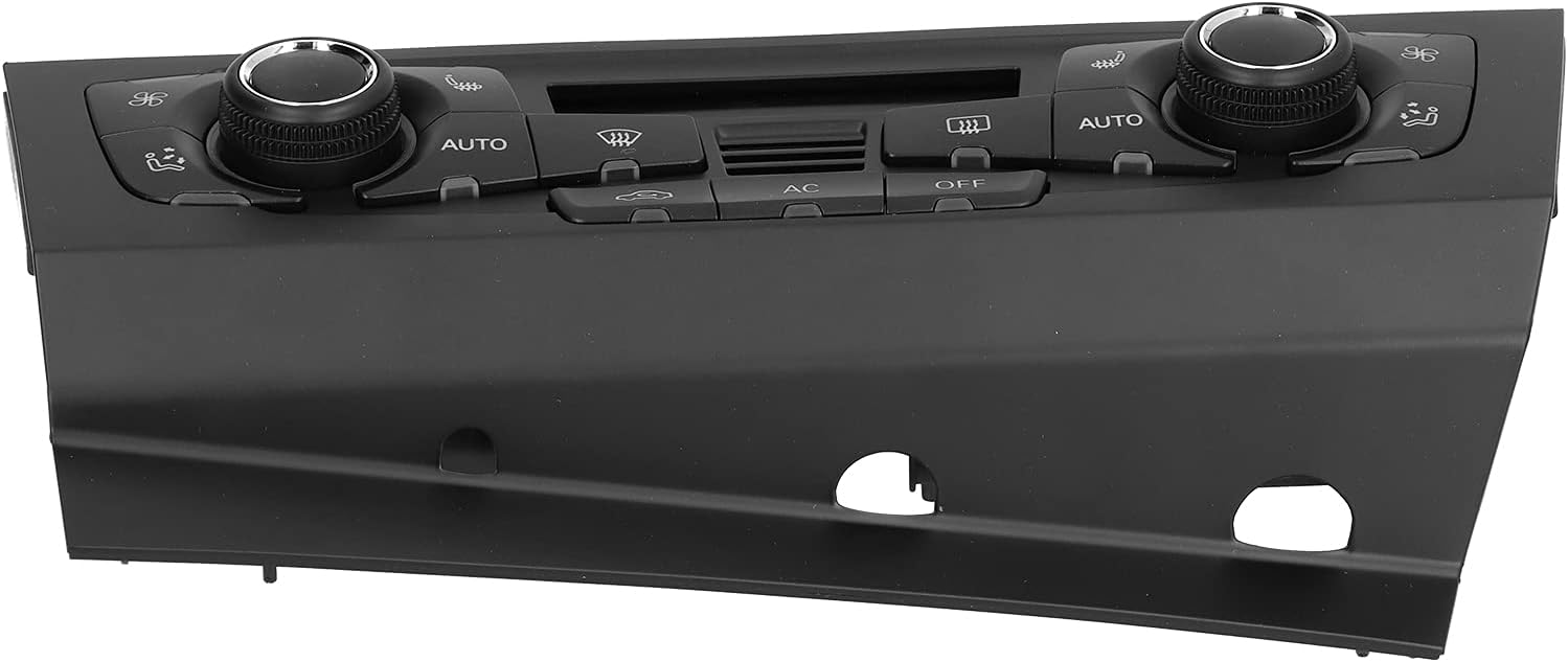 Tbest A/C Climate Control Panel Button Switch 8T1820043AQ 8T1820043AC Replacement Durable Plug and Play Direct Fit for S5 Air Conditioning Temperature Unit