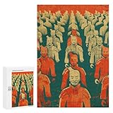 300 PCS Rompecabezas para Adultos Terracotta Army Rompecabezas para Adultos Juegos Familiares Regalos para Mujeres Interacción Entre Padres E Hijos 300 PCS