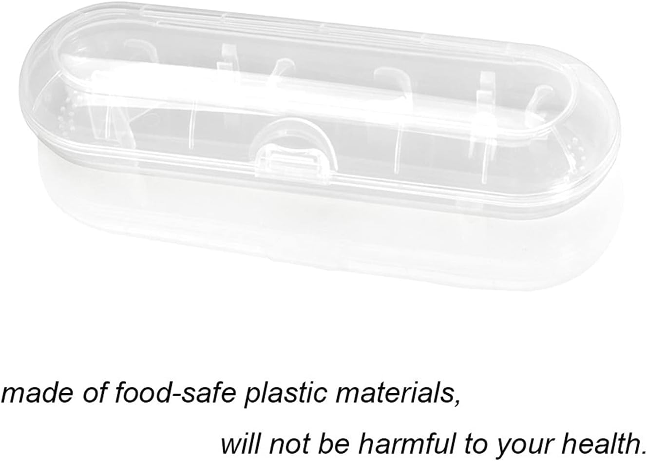 DELFINO Travel Electric Toothbrush Case, Electric Toothbrush Holder Cover, Anti Bacterial Portable Hard Plastic Toothbrush Store Box Bag Fits Pro 1000, Pro 2000, Pro 3000 (2 Pack)