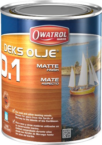 OWATROL – D1 – 1 L – Holzsättiger Öl für tropisches Holz auf Alkydharz- und natürlicher Pflanzenölbasis Holzöl farblos