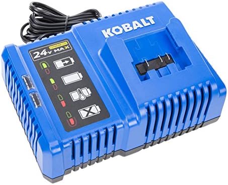 Kobalt 24V Max Lithium Battery Kit; 2 & 4 Amp-Hours, Charger Included