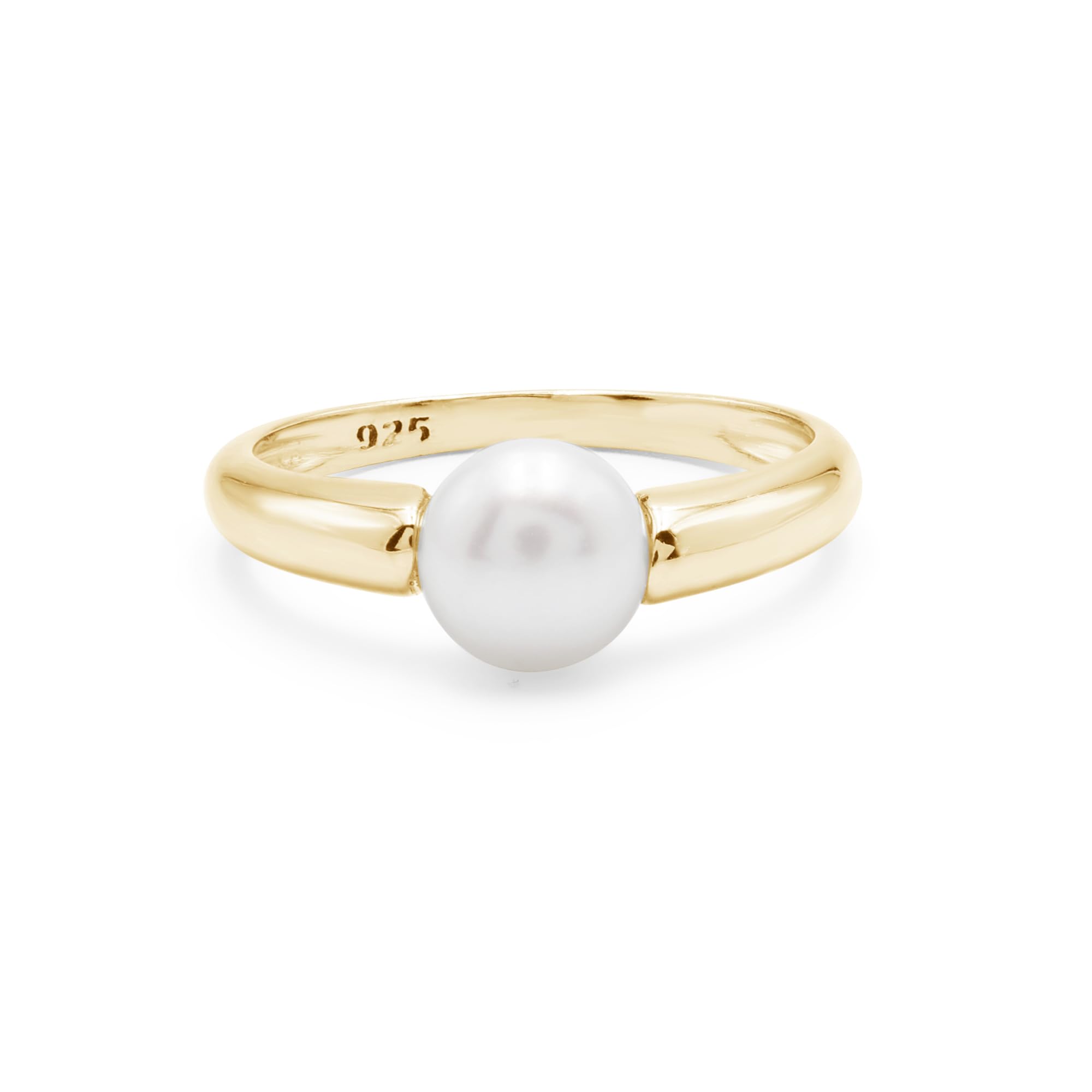 Natural Pearl Gemstone Solid 925 Sterling Silver Handmade Ring Jewelry Promise Ring Gift For bridesmaid Amazing Jewellery, Raksha Bandhan Festival Gift Ideas-image-7
