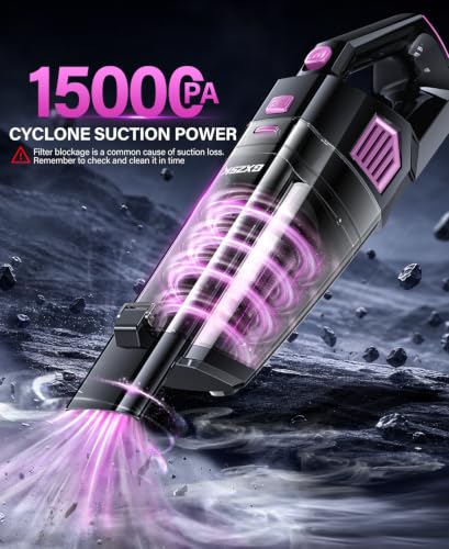 Image of Gxzsk Handheld Vacuum Cordless, Hand Held Car Vacuum, Hand Vacuum