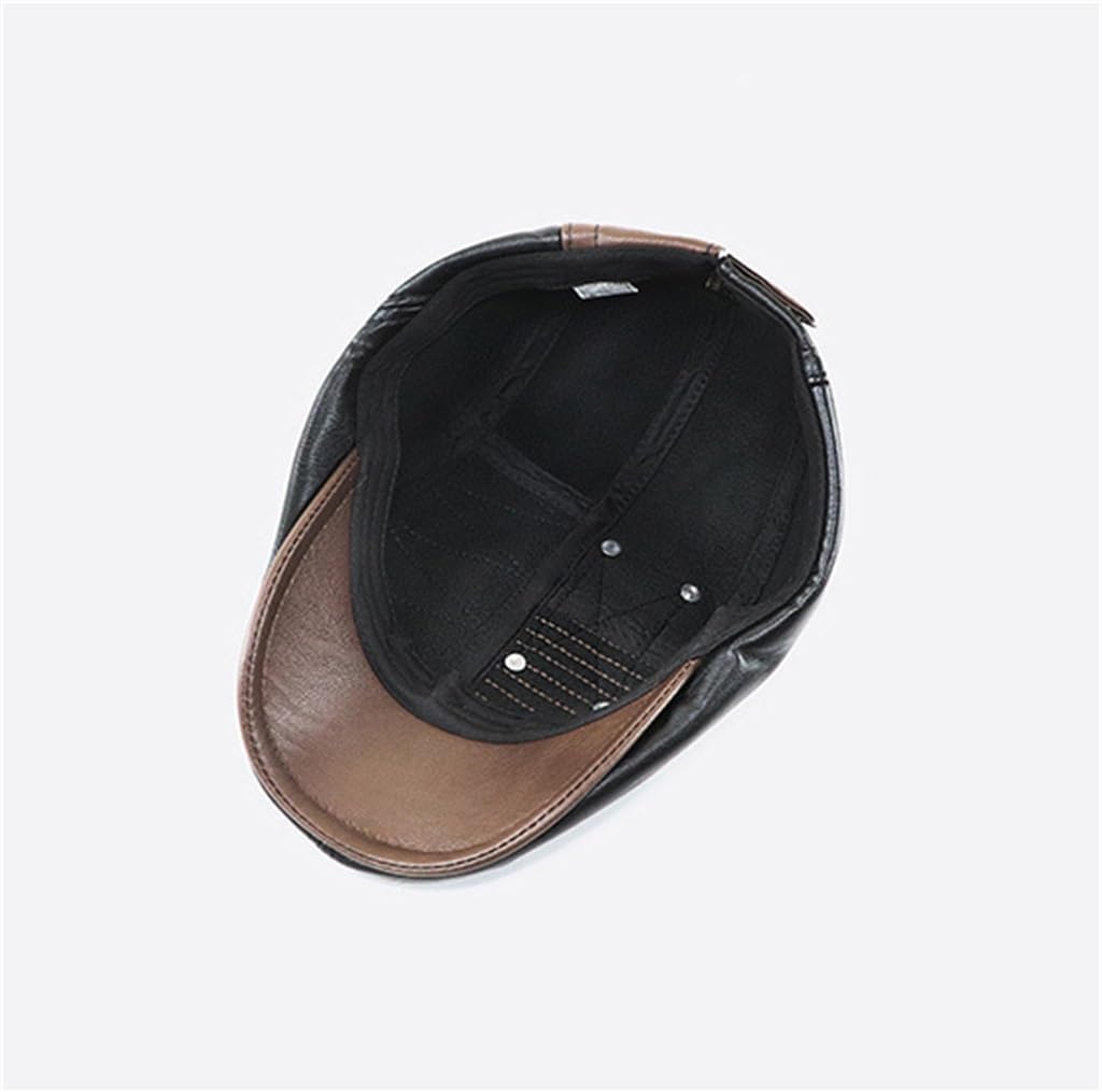 Men's Middle-Aged Duck Tongue Cap Splicing Collision Color Outdoor Leisure Senior Forward Cap