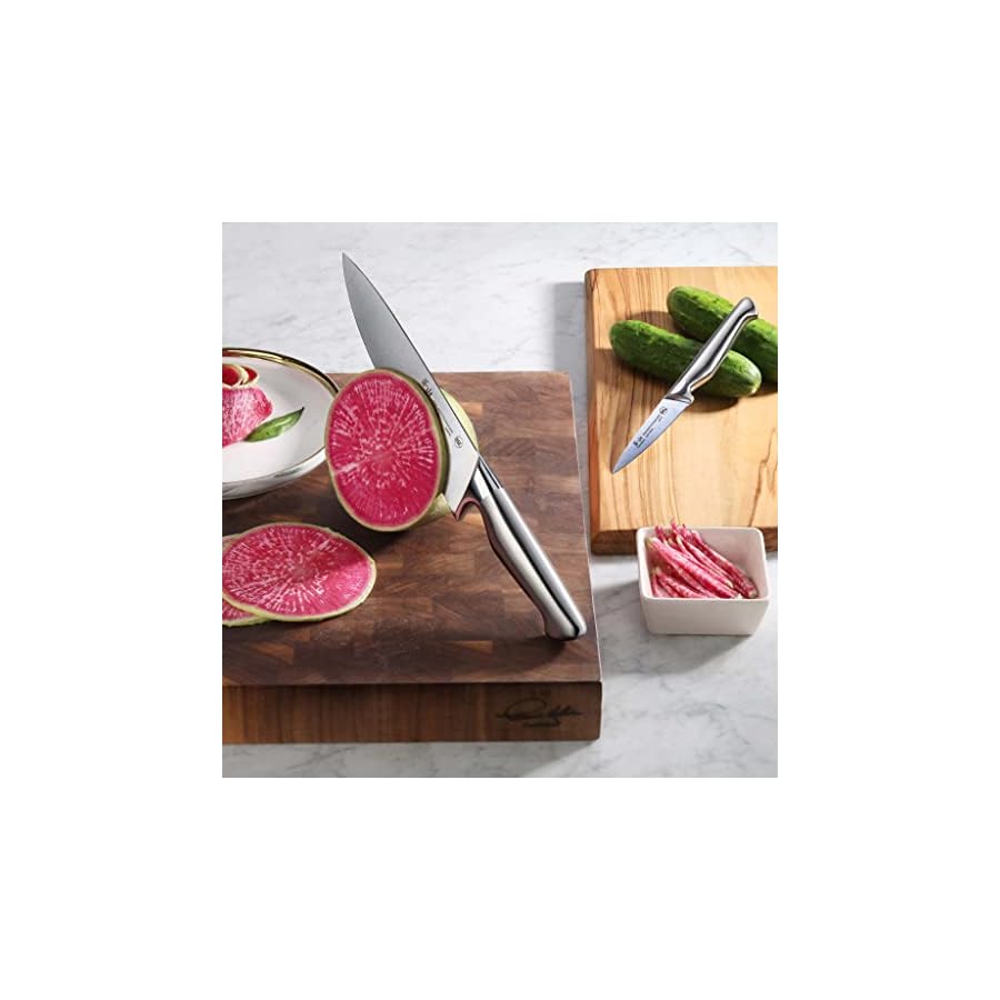 Cangshan Sanford Series 1027174 German Steel 3-Piece Knife Starter Set with Sheaths