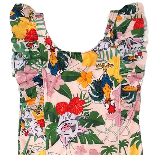 Disney Moana Little Toddler Girls Ruffle Swimsuit4