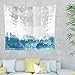 Produktbild O3XEQ-8 Christmas Tree Theme Tapisserie romantisch Exklusiv Yogamatte - Light Watercolor für Neujahrsdeko White 150x130cm