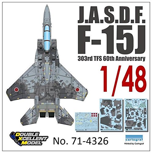 Amazon | DXMデカール DXM-71-4326 1/48 航空自衛隊 F-15J イーグル 60