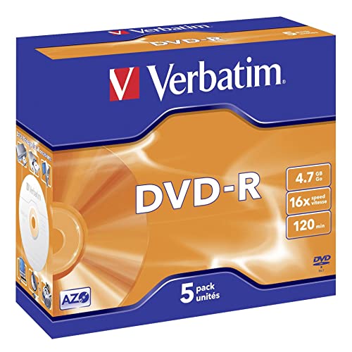 Verbatim DVD R 4.7 Go 16x par 5 boite - vue 5
