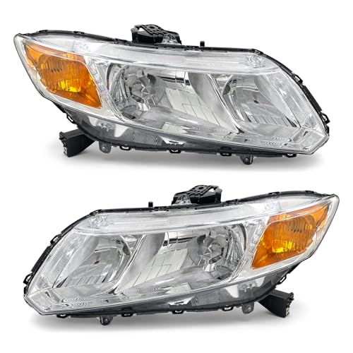 AXLAHA for 2012-2015 Honda Civic Sedan 4dr Headlights Assembly