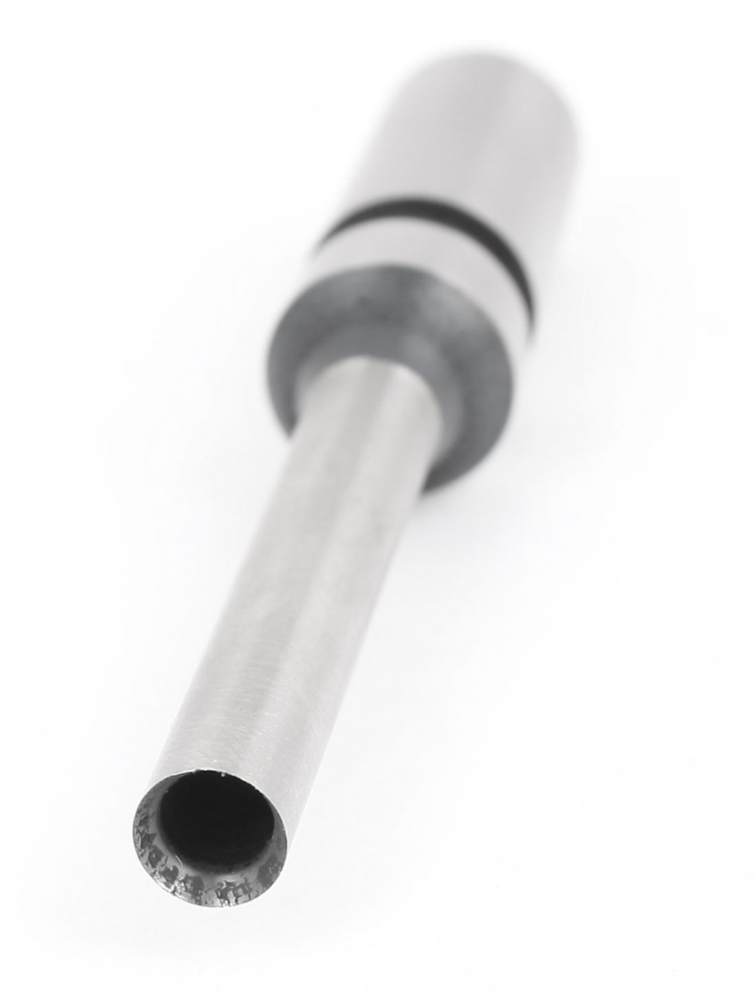 Aexit Perforación de 6 mm Dia Taper Shank Máquina de punzonado Hueco de papel Broca Tono plateado 75 (model: B4437IVVIII-9315CG) mm de largo