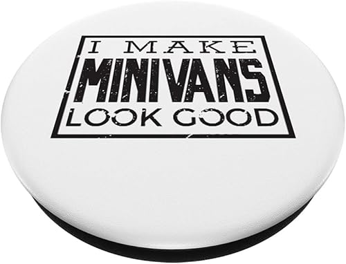 Miniatura 2 de I Make Minivans Look Good - Mini Van Dad Mom PopSockets intercambiable PopGrip