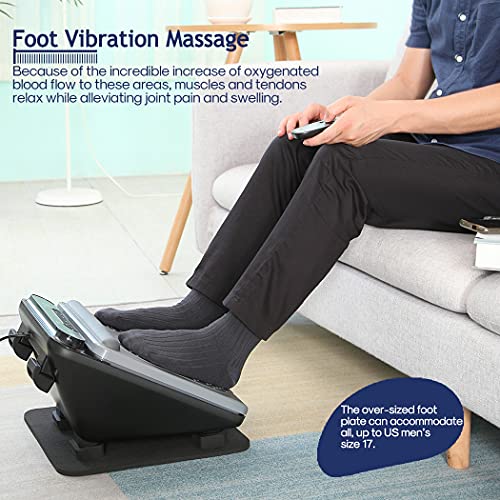 Kanff Vibration Foot & Calf Massager Machine with 30 Speed for Blood Circulation and Stress Relief, Eases Plantar Fasciitis, Neuropathy - Image 4