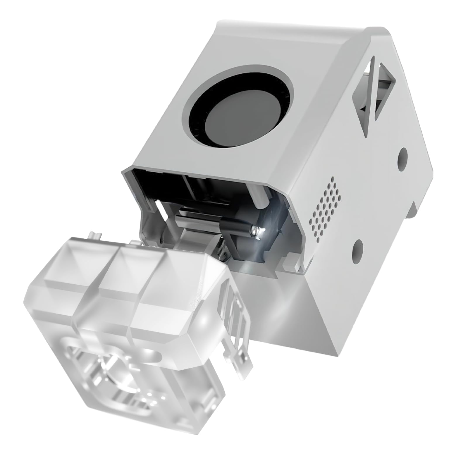 Phaetus Conch Hotend Plus voor de Bambu Lab P1P/P1S - Voorgemonteerd Phaetus Conch Hotend Plus voor de Bambu Lab P1P/P1S - Voorgemonteerd
