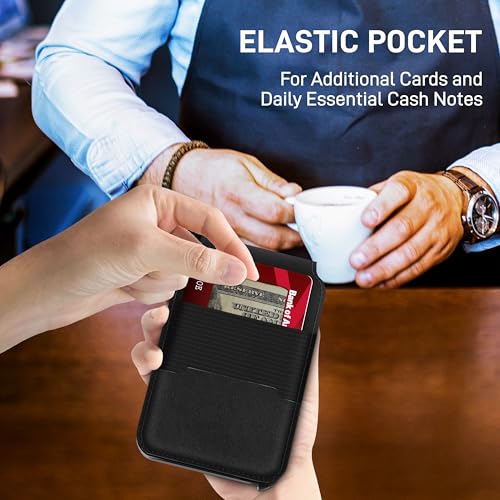 For MagSafe Minimalist Wallet for Men, Men's Magnetic Card Holder Slim RFID Wallet for iPhone2
