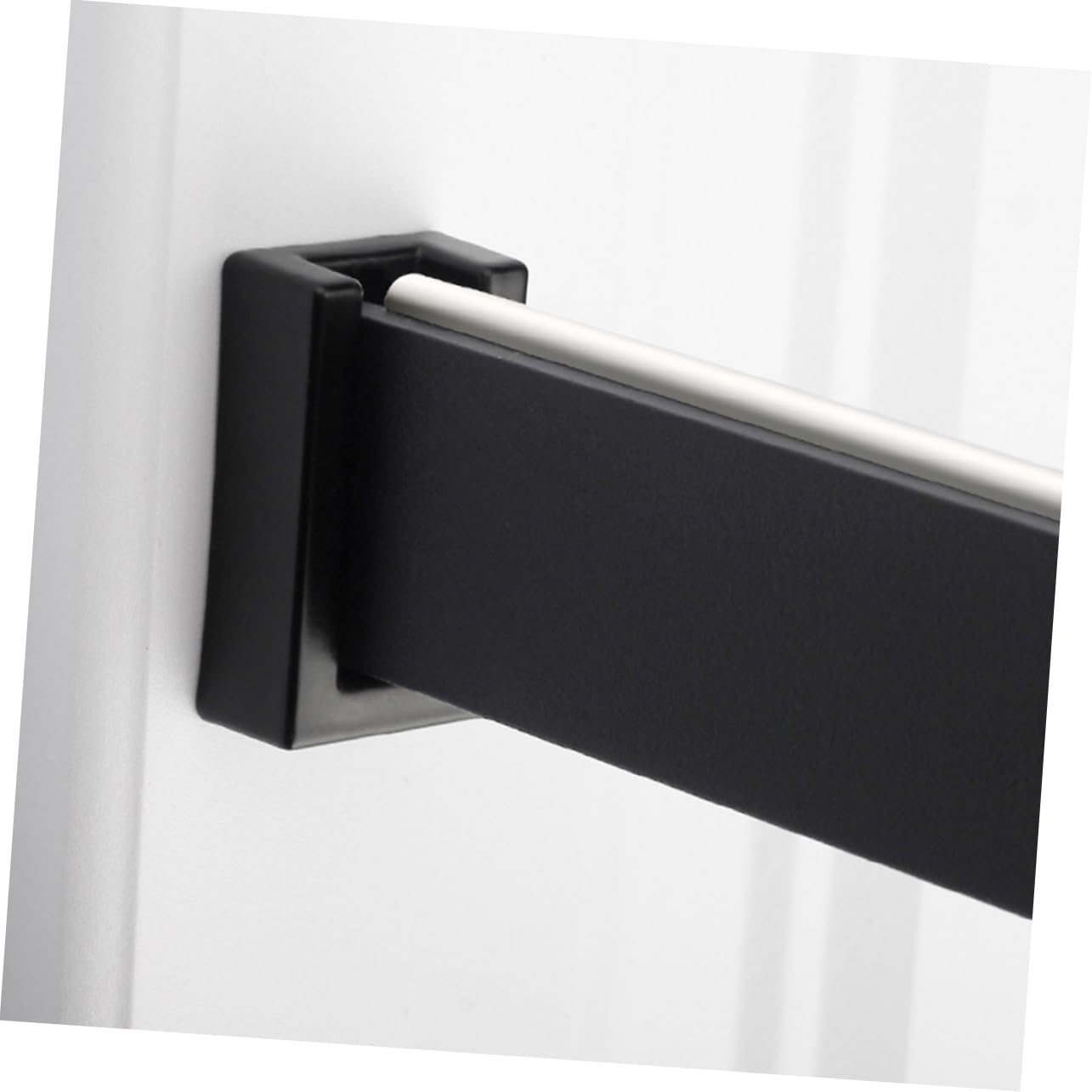 Ciieeo 1set Wardrobe Closet Pole Socket Bracket Clothes Rod Holder for Closet Laundry Wardrobe and Clothing Shop Storage 10pcs