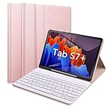 💖【Ganzkörperschutz & Verstellbare Tastatur】 Hergestellt aus PU weicher und strapazierfähiger leder außenschicht, mikrofaser futter und harter rückseite. Schützt Ihr Samsung tablet perfekt vor schmutz, kratzern, flecken, spritzern oder dellen. Und der eingebaute vielseitige verstellbare ständer bietet Ihnen einen guten winkel zum lesen, tippen oder anschauen.