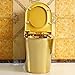 Toilets For Bathrooms, Gold Toliet, One Piece Toilet With Comfort Seat, Golden Toliet Bowl, Elongated(350mm)