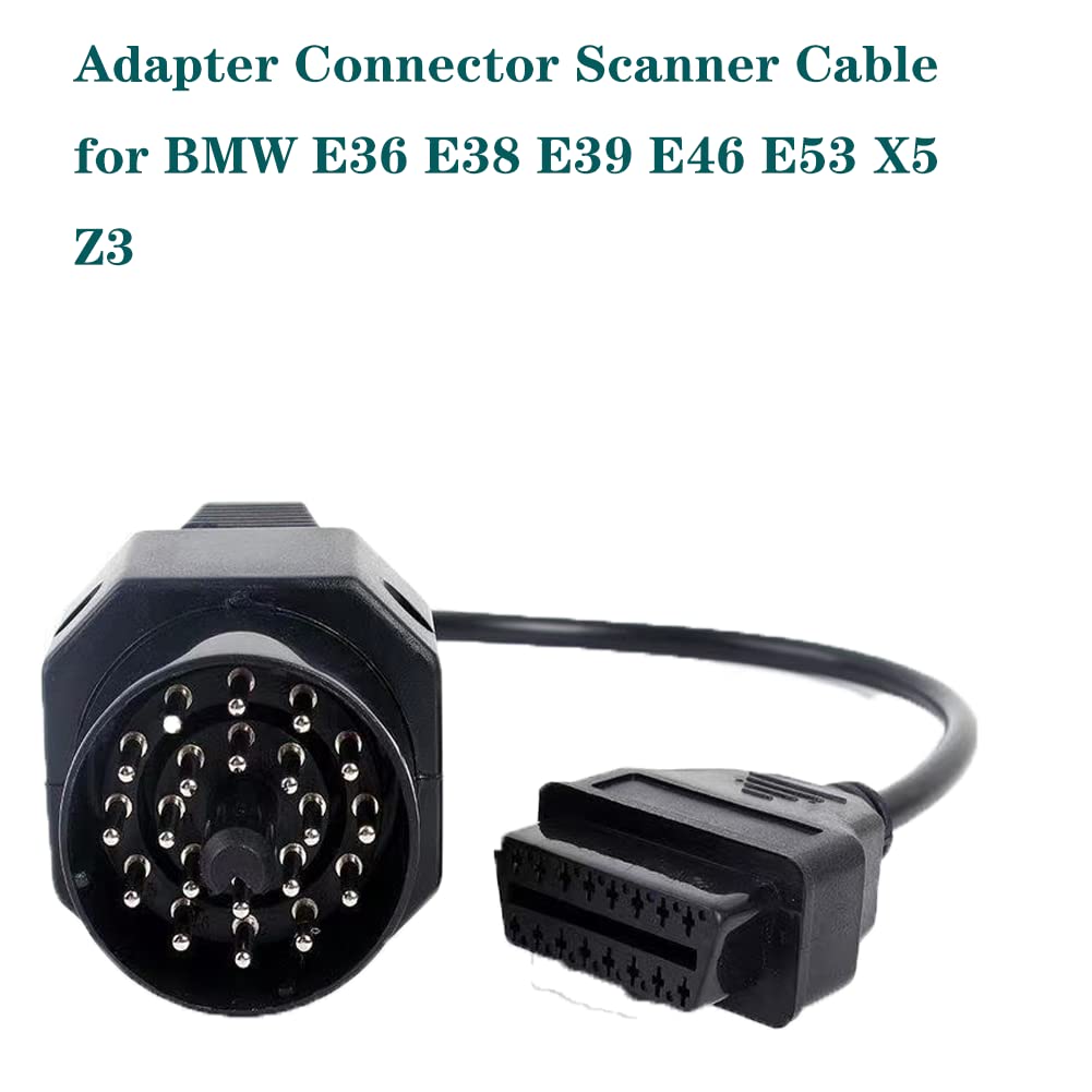 Cavo Obd2 Prezzo BOROCO Cavo Adattatore OBD 2, Connettore Maschio Rotondo Da 20 Pin A Bmw E39