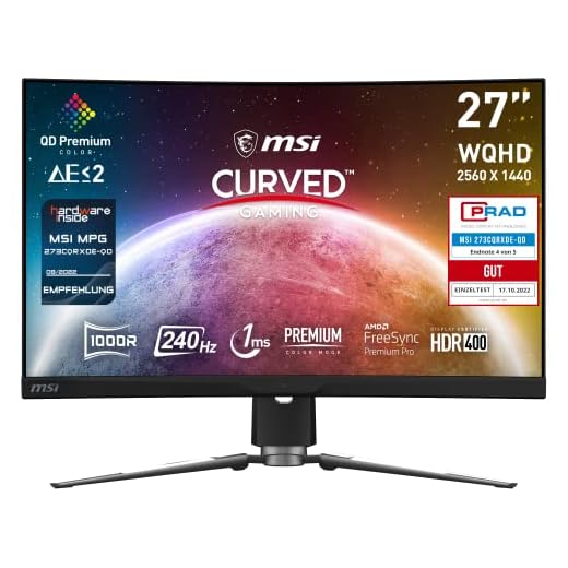 MSI MPG ARTYMIS 273CQRXDE-QD bei Amazon *