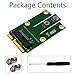 M.2 NGFF Key B to Mini PCI-E Adapter for WWAN, CDMA,LTE, GPS Card