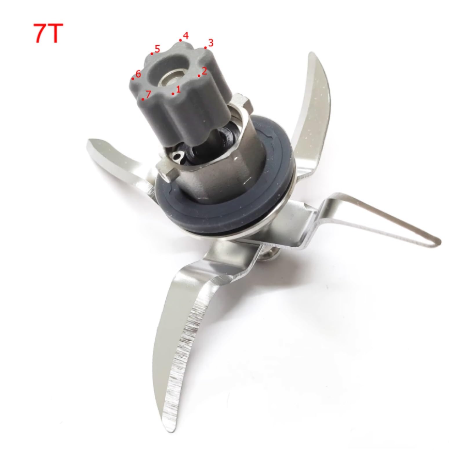 Cuchilla for batidora, compatible con Monsieur Cuisine Edition Plus SKMK1200 C3/D4/E5 y SKMK1100A1