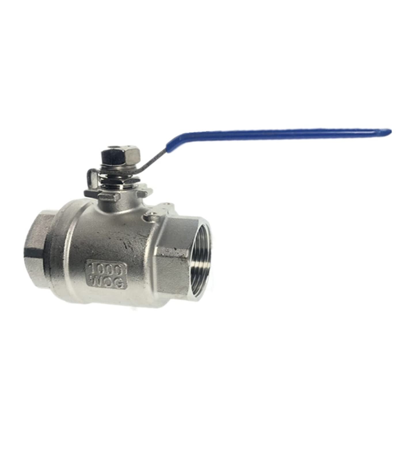 DLTBYWAQZ Female Straight Two-Pieces Full Ports 304 Stainless Steel Ball Valve(DN8)