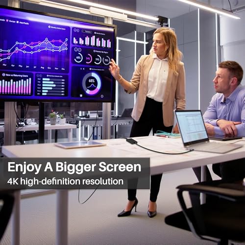 Câble USB vers DisplayPort 4.5m 4K pour écran et projecteur - 3
