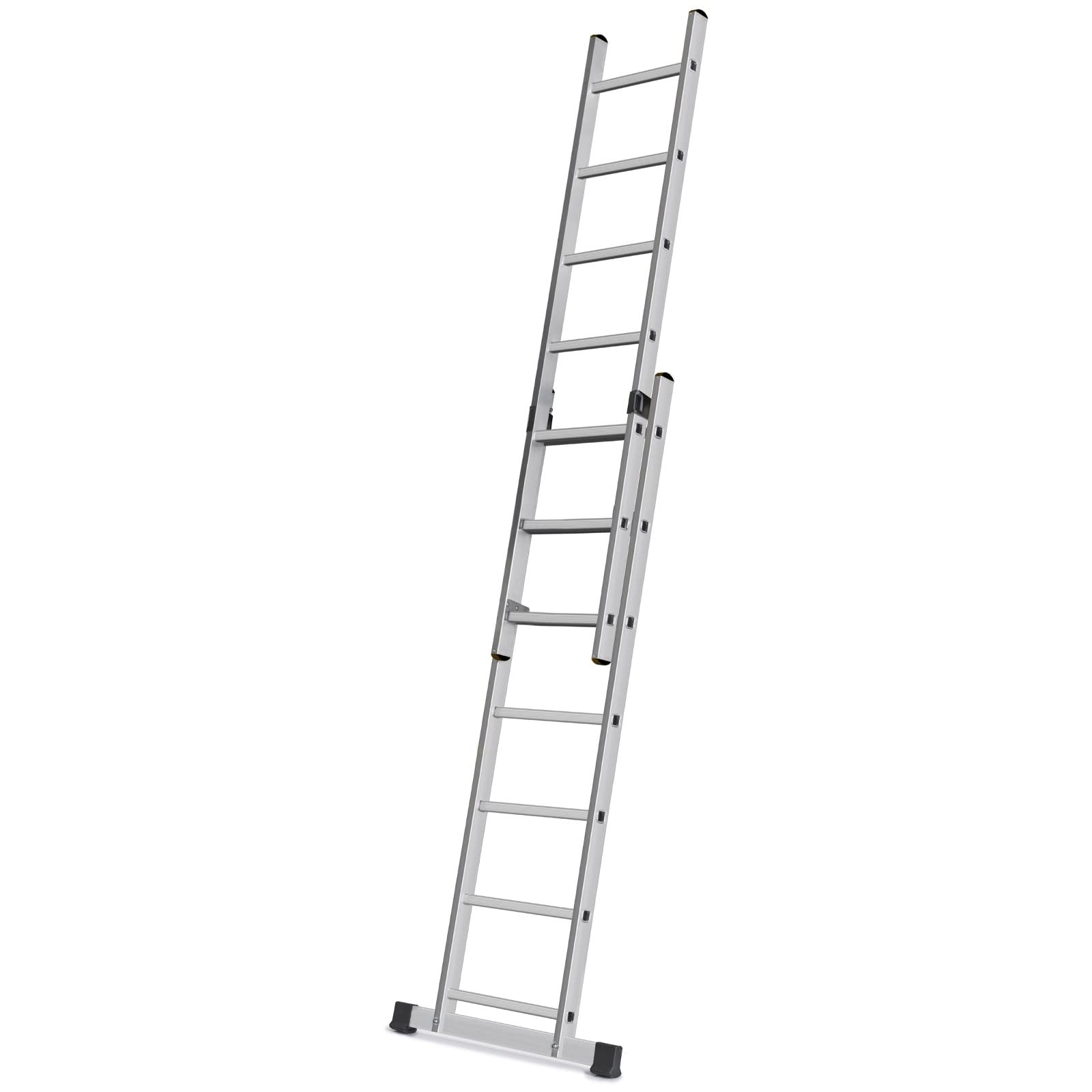 High Échelle 2 Plans Aluminium 3-en-1 escabeau échafaudage 7 marches