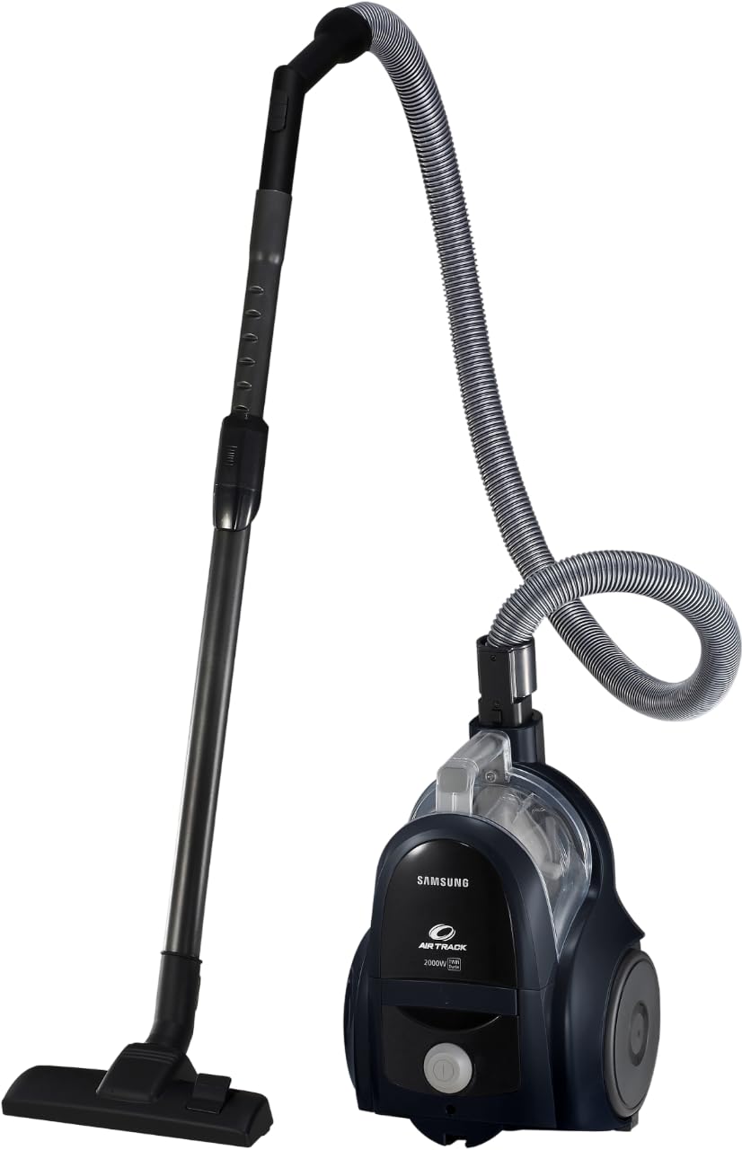 Samsung Canister Vacuum Cleaner with Powerful Suction (2000W/1.3L Bagless VC) VCC4570S3K/XSG (UAE version)