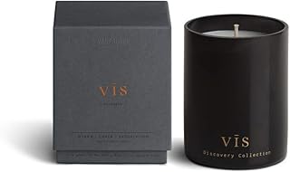 Vancouver Candle Co. Vis Discovery Candle â€“ Non-Toxic Soy Wax Aromatherapy Candle â€“ Handmade with Natural Essential Oil â€“ Strong Scented, Long Lasting 10 Ounce Jar Candle with Gift Box