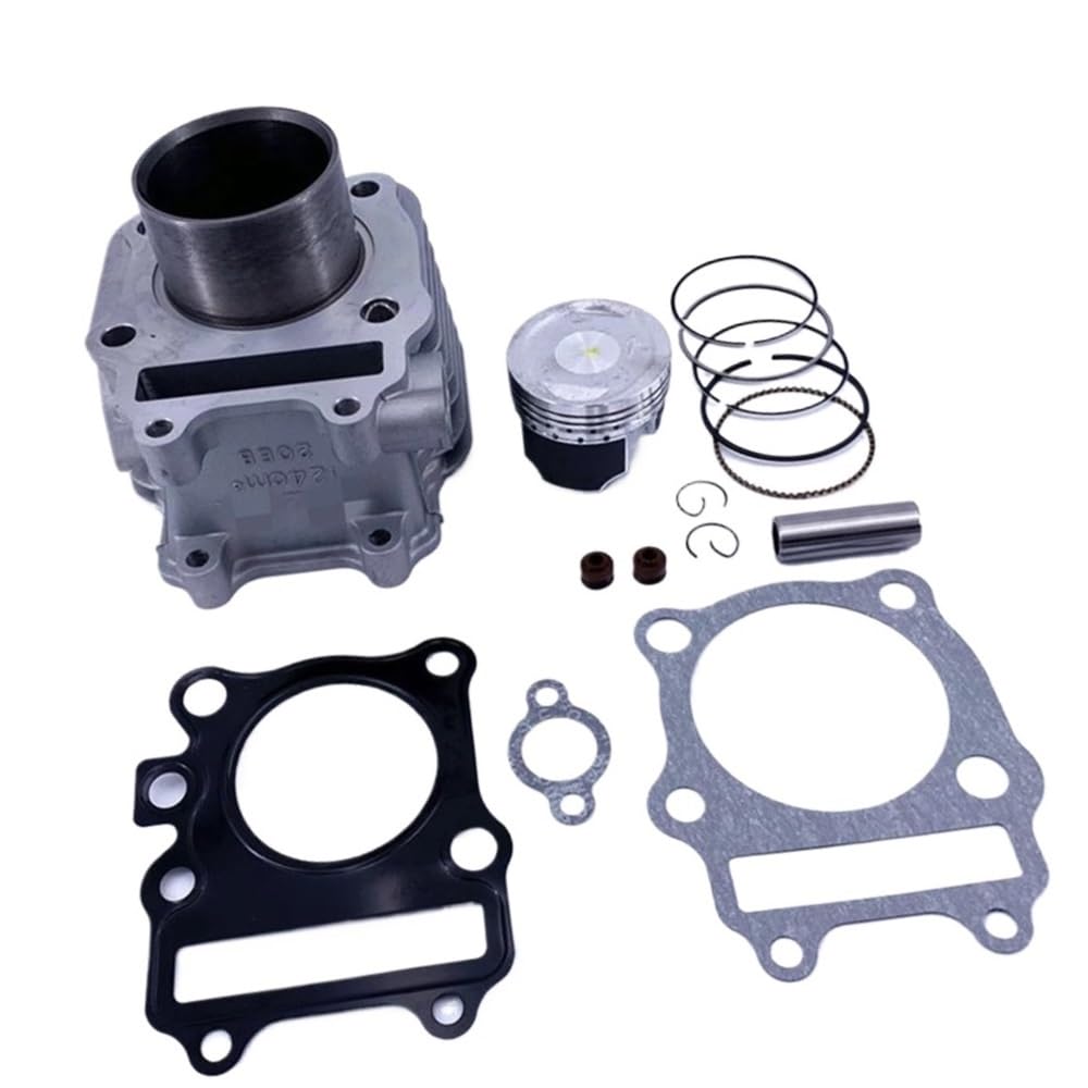 Segment de piston 52mm moto HJ125T-7 et joint cylindre AN125 - 3