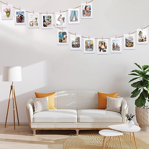 AIBAOBAO 10Pcs White Picture Frames Home Decor - Image 4