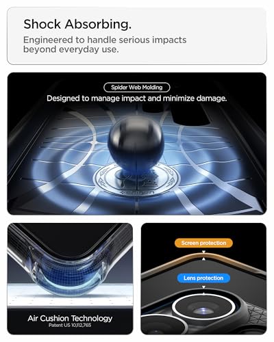 Image of Spigen for Galaxy S26 Ultra Case, Liquid Air [No Magnet Ring] [Military-Grade Protection] - Matte Black