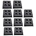 Set of 10 Heavy Duty Anti Vibration Isolation Rubber Pads 2