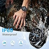 Smart Watch for Men Women with Bluetooth Call, 1.39"HD Screen Fitness Watch with Heart Rate/Sleep Monitor/SpO2/Pedometer, Activity Tracker 100+ Sport Modes, IP68 Waterproof Smartwatch for IOS Android - Image 5