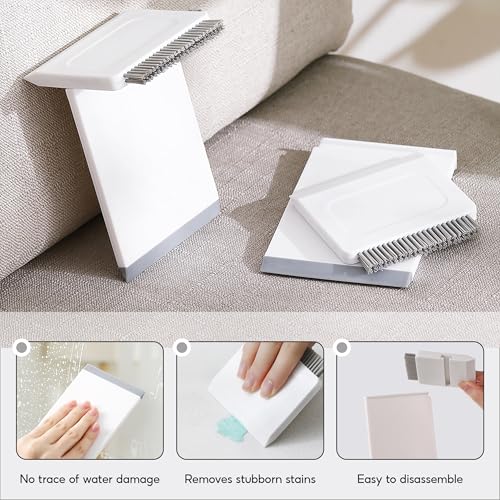 Image of Kitchen Sink Squeegee with Sink Brushes, 2-in-1 Sink & Countertop Cleaning Brush and Squeegee, Conveniently Hangs on The Kitchen Countertop and is Dishwasher Safe for Easy Cleaning(2 Pack)