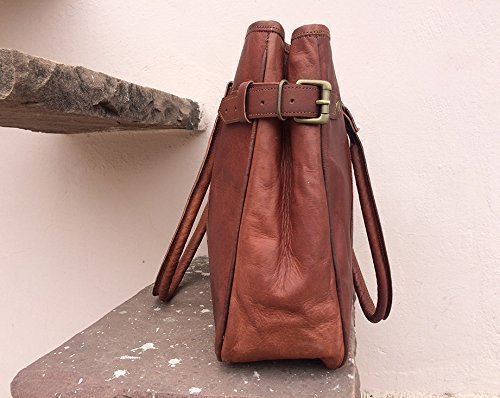 Pascado Large genuine Leather women's tote shoulder handbag shopping top-handle carry on purse bag