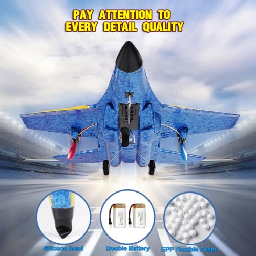 Image of Fremego Su-27 RC Airplane Remote Control Plane with Gyro Night Lights