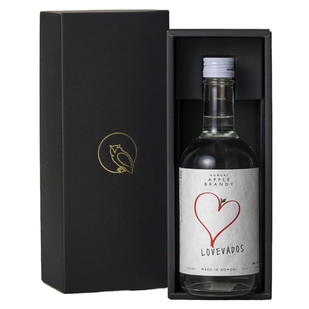 Amazon.co.jp: サンアップル醸造 LOVEVADOS APPLE BRANDY 25度 箱入