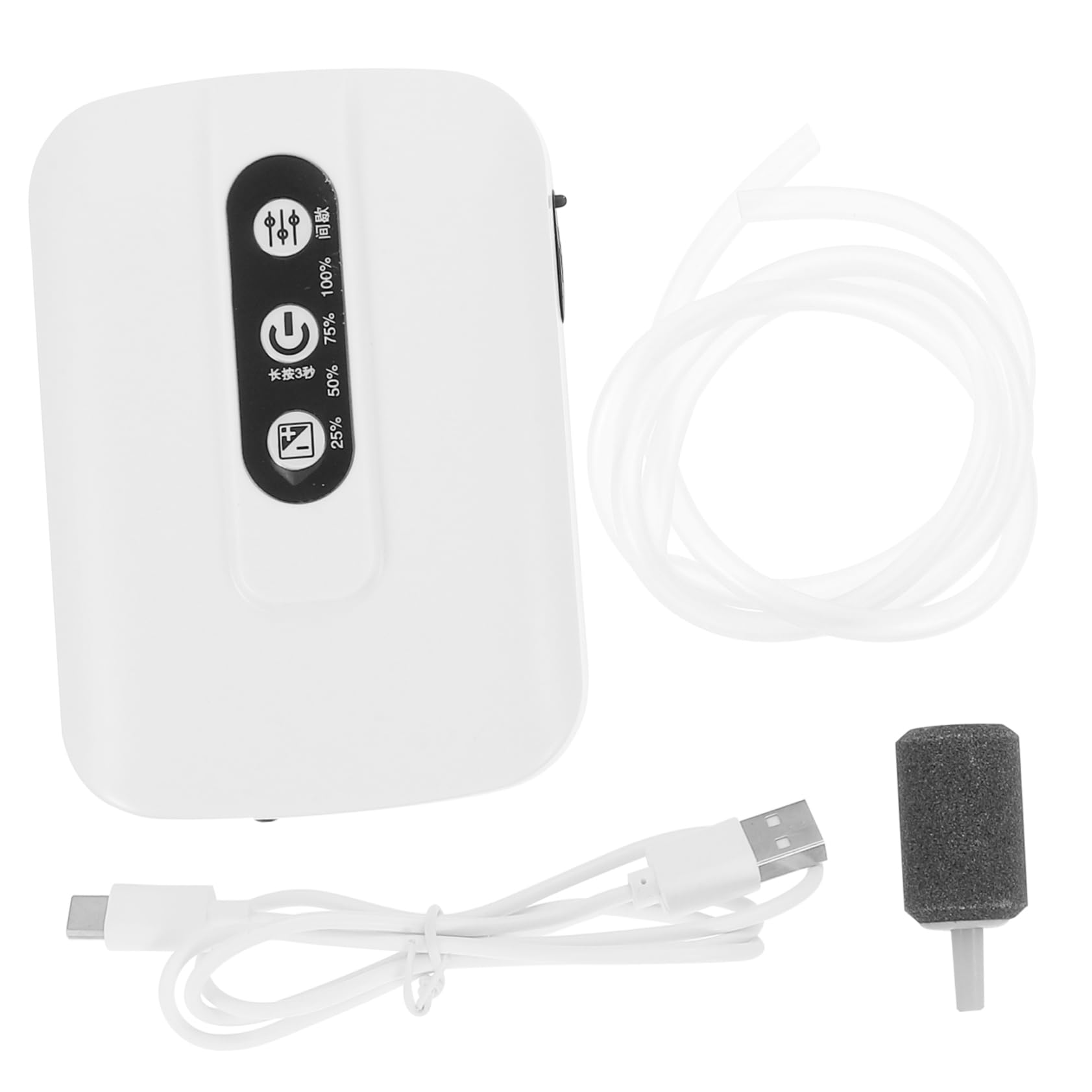1 Juego de oxigeno para pecera de oxigeno Profesional de Aire para pecera de Aire de Acuario USB de Aire de Carga USB Importante aireador