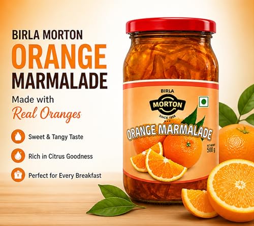 Image of Birla Morton Orange Marmalade 500 Gm Pack of 2