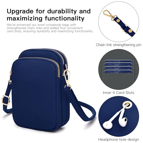 Image of YINHEXI Small Crossbody Bags for Women, Mini Cell Phone Wallet Purse, Shoulder Bag for Women and Men