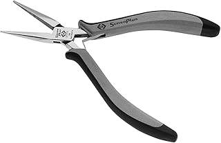 C.K. TOOLS T3777D 150 ESD Extra Long Nose Plier With Serrated Jaw
